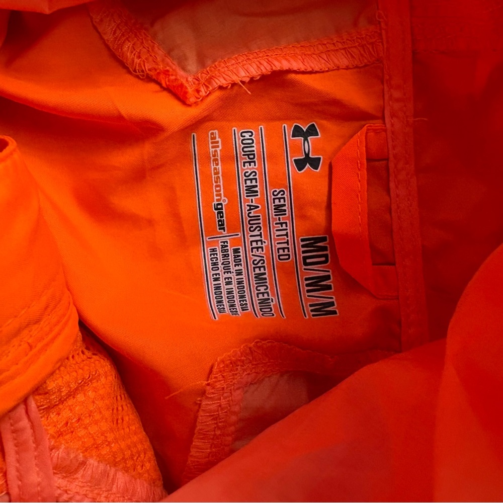 High-Vis Neon Under Armour Windbreaker - Picture 7 of 7